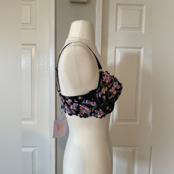 COPY - Savage Not Sorry Unlined Lace Balconette Bra Size 36DD - Picture 6 of 11